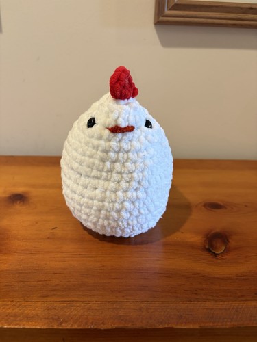 Handmade plush chicken made - plush,