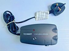 Technika TV Signal Booster – 18dB Gain, VHF/UHF/FM, [Equivalent to Philex SLX 2]