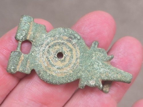 Roman ancient bronze hasp - ancient,