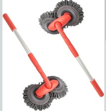 Telescopic Car Cleaning Brush Car Wash Brush Mop Long Handle Mop Microfiber UK