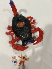 Vintage Bluebird Mighty Max Stings Scorpion 1993 Micro Playset With Figures