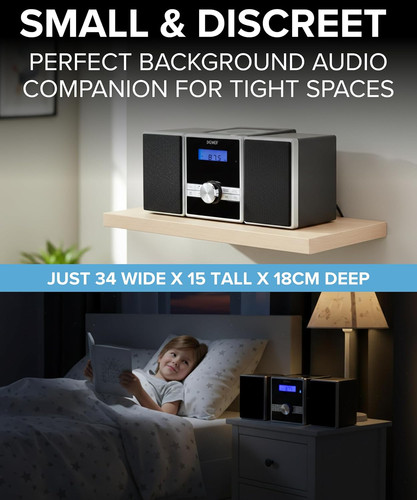 Mini hifi system player - hifi, cd