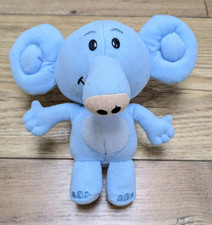 Tomy Raa Raa The Noisy Lion - Hufty Blue Elephant - Plush 7” Toy