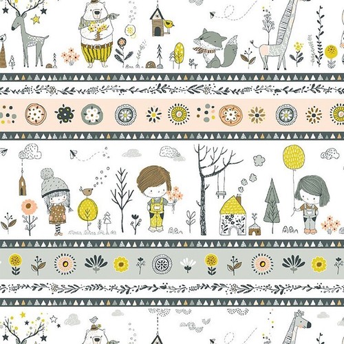 Fat quarter whimsicals fabric - fat,