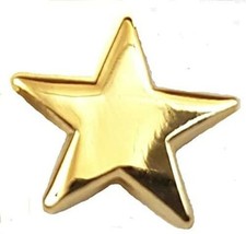 Gold Star Metal Enamel Pin