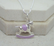 Sterling Silver Rocking Horse