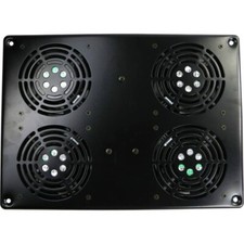 EXCEL 542-044-BK Environ 4 Way server Roof Mount Fan Tray Black