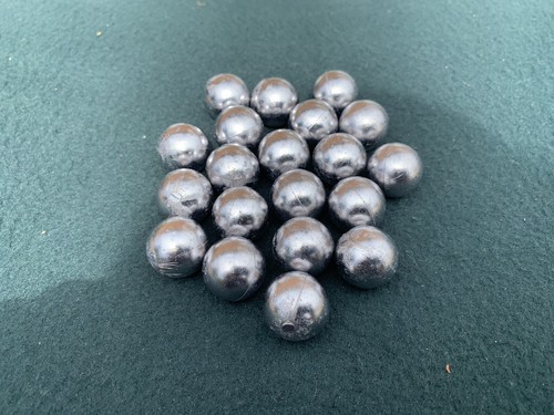19mm approx round lead - 25,