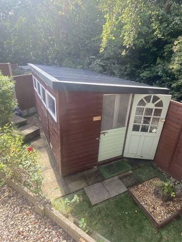 Garden shed birdroom aviary - shed,,