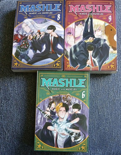 Mashle magic and - and, manga