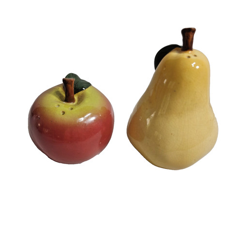 Vtg 1990s russ ceramic apple - 1990s,