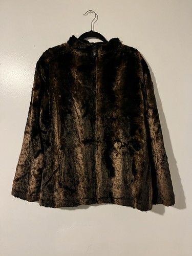 Chicos brown faux fur - faux,