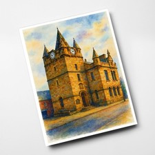 A6 PRINT - The Tower, Tain -