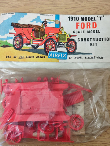 Vintage airfix 1910 model - airfix, t