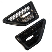 Gloss black side wing air