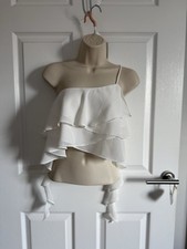 One Shoulder Frill Cara Top Size Xs