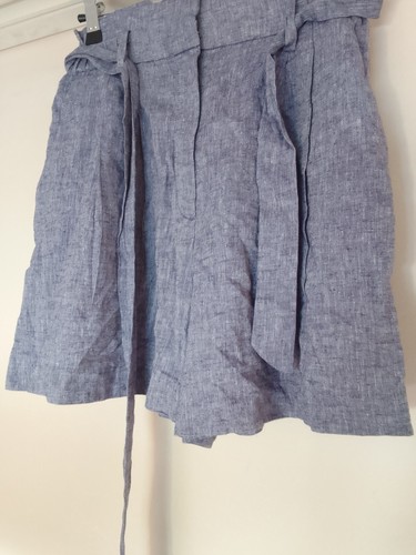 Linen blend ladies shorts - blend,