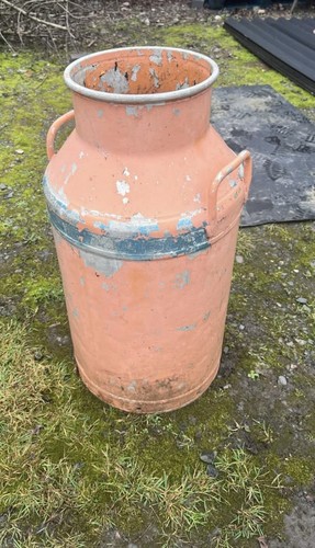 Old milk churn - old,