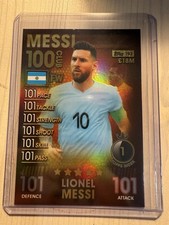 2019-20 Topps International Match Attax 101 - 100 Club Lionel Messi #192