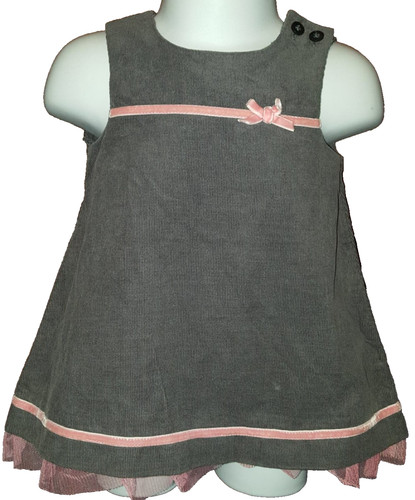 Cherokee baby dress gray - cherokee,