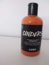 LUSH 'CINDERS'  SHOWER GEL -