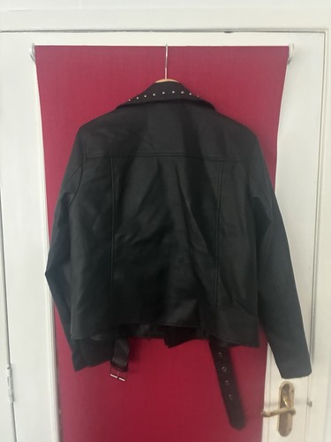 Leather waxed jacket - leather,