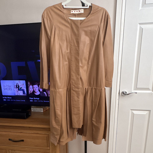 Marni brown 100 lamb - brown,