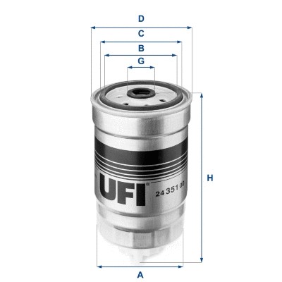 Fuel filter fits alfa - fuel,