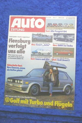 Car magazine audi 100 - car,