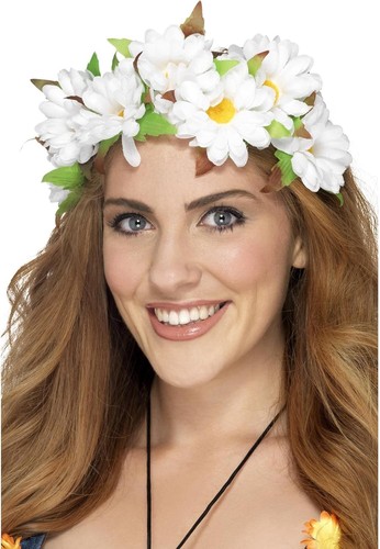 1960s daisy floral headband - daisy,