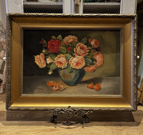 Vintage floral still life - floral,