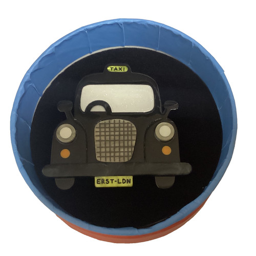 Erstwilder brooch black cab - erstwilder,