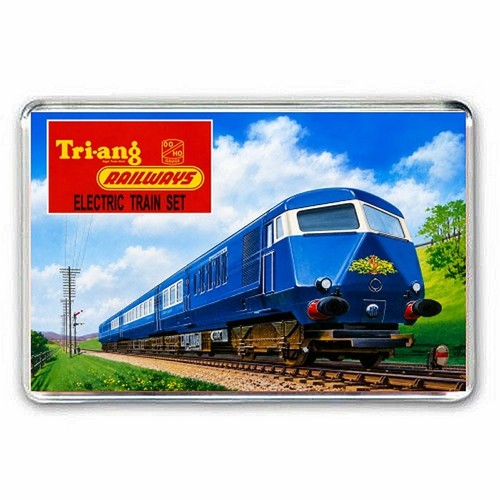 Retro triang blue pullman - retro:,