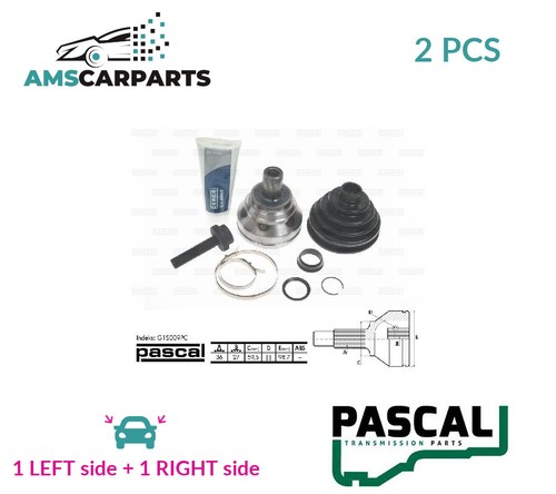 Driveshaft joint kit pair - cv,
