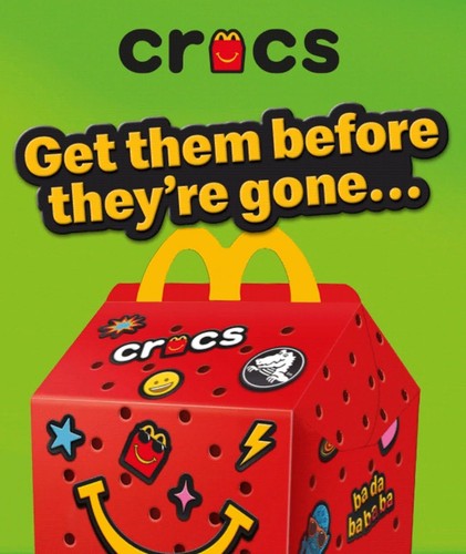 Mcdonalds 2026 crocs happy - uk,