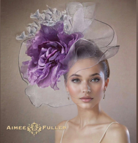 Aimee fuller bridal fascinator - bridal,