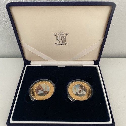 Danbury mint horse racing - mint,