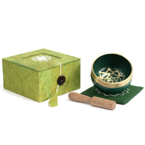 Heart chakra singing bowl - heart,