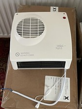 Hyco Alto DF20 2kW Downflow Bathroom Fan Heater with Step Down Thermostat