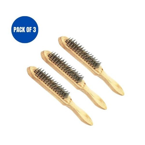 Wire brush row rust - wire,
