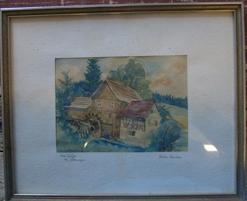 Willi heinze watermill forest - watermill,