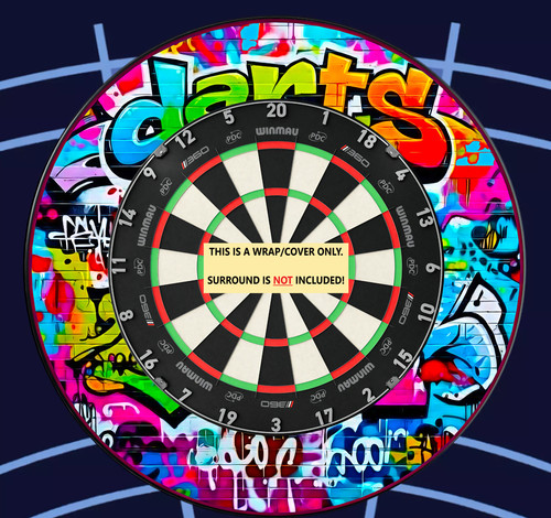 Darts graffiti themed - graffiti,