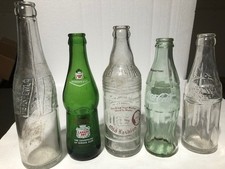 Vintage Soda Bottles:1 ea