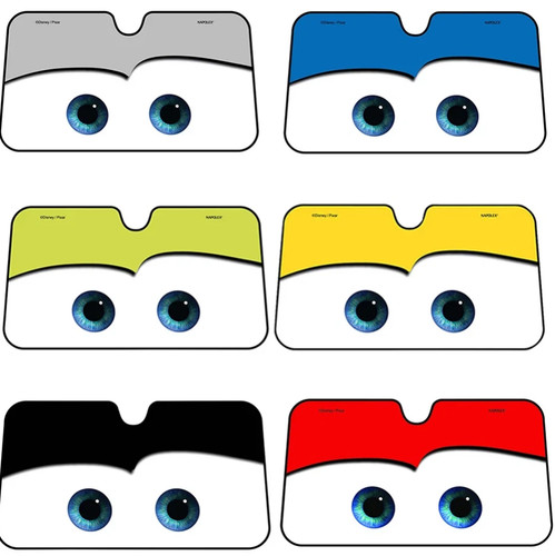 Cartoon eye visor - eye, car