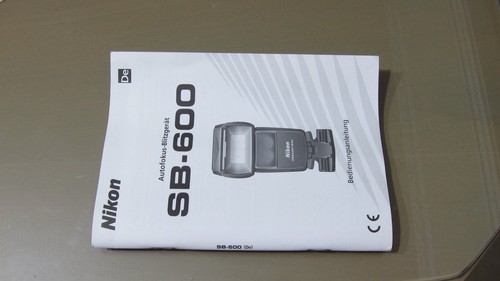 Nikon speedlight flash 600 - speedlight, sb-600