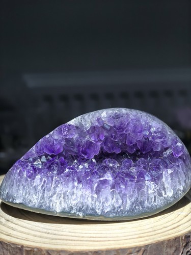 Natural amethyst geode - amethyst,
