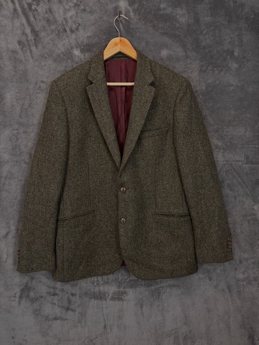 Moon tweed jacket mens 42r - m&s,