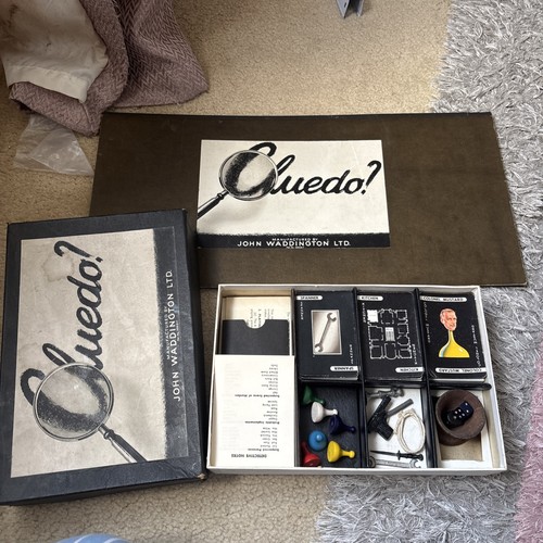 Vintage cluedo 1949 waddington - vintage,