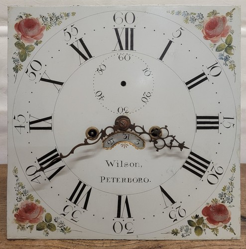 Longcase dial movement - dial, &