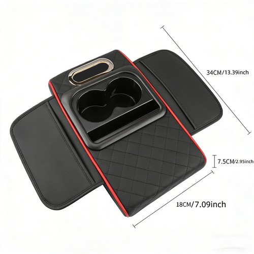 Center console organizer with - console,